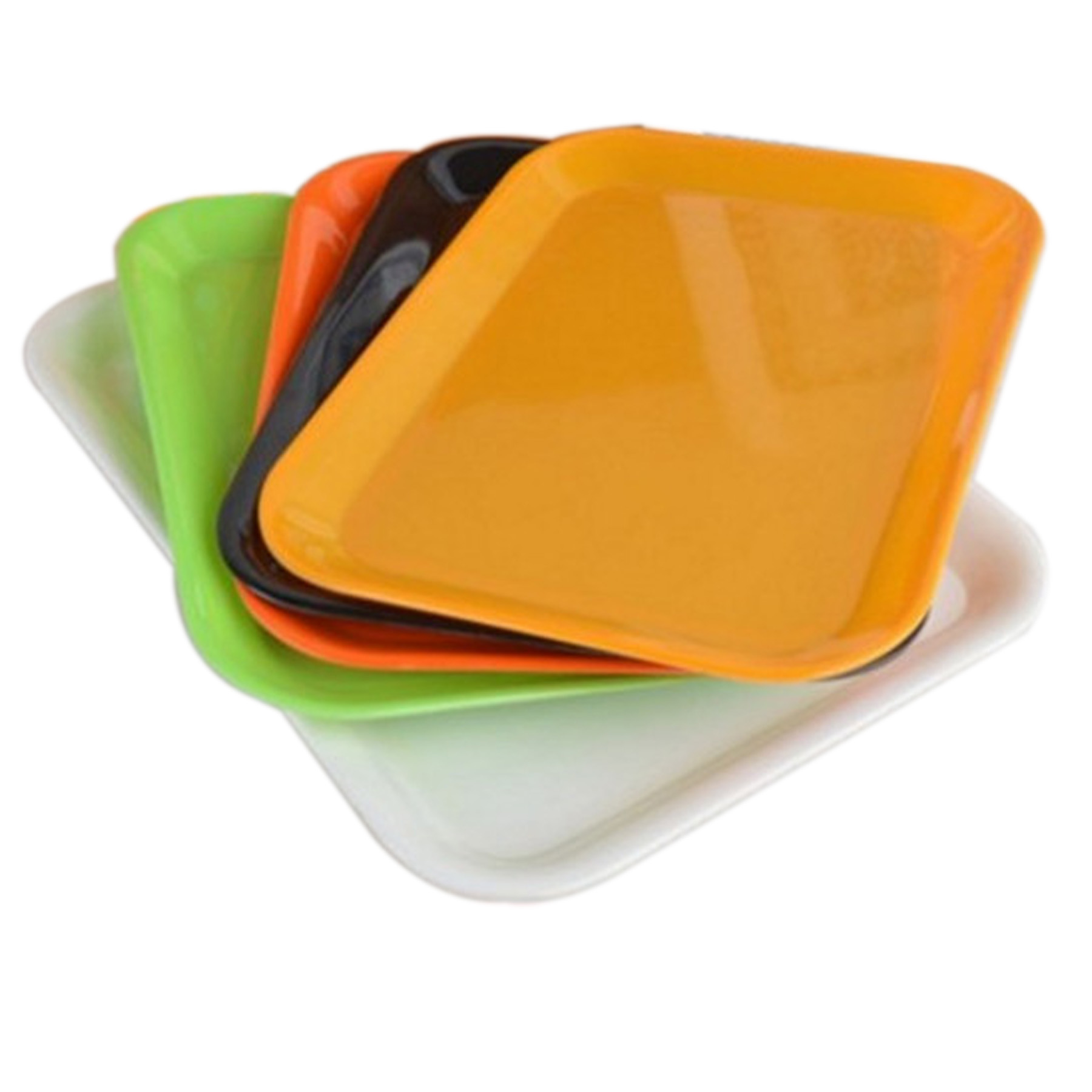 Melamine Plastic Breakfast Serving Tray