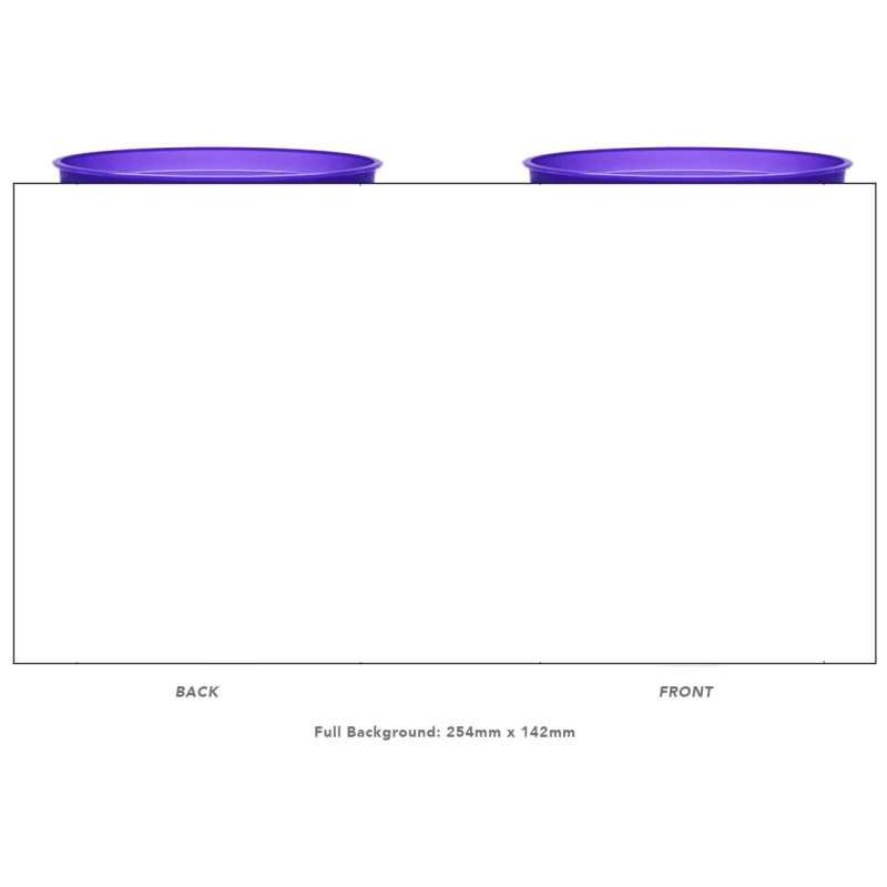 22oz Full Color Wrap Stadium Cups 11