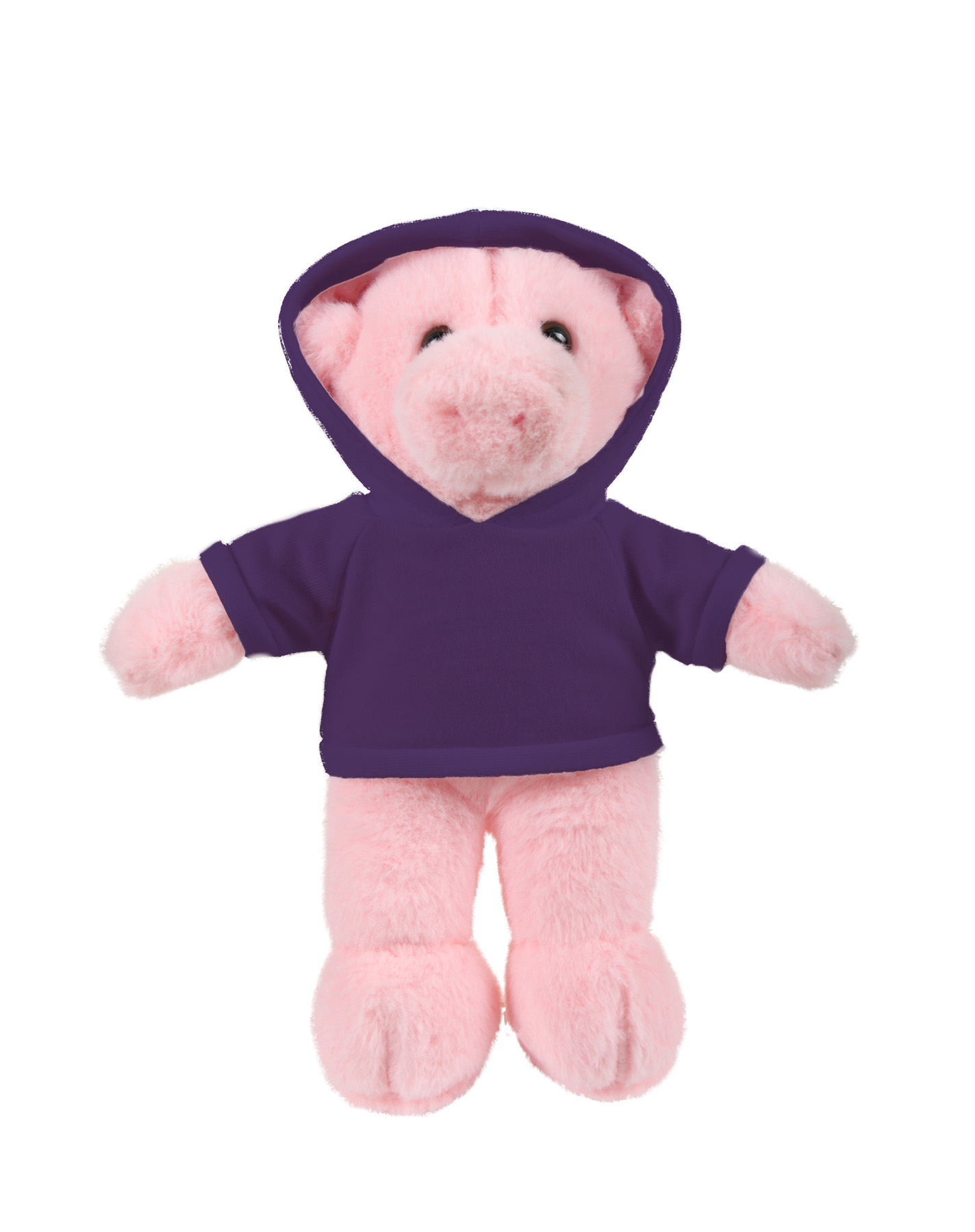 soft plush Pig with hoodie 13
