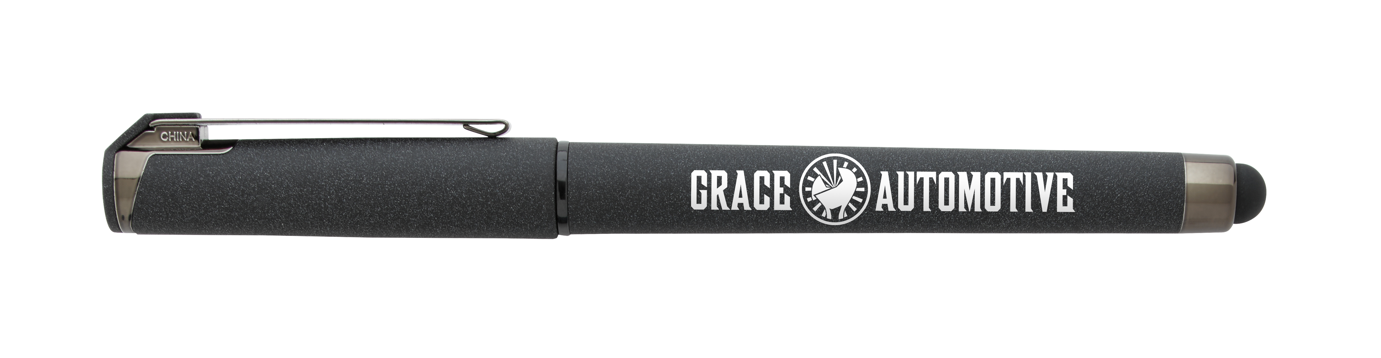 Good Value™ Cali Stylus Gunmetal Suede RABS Pen 86