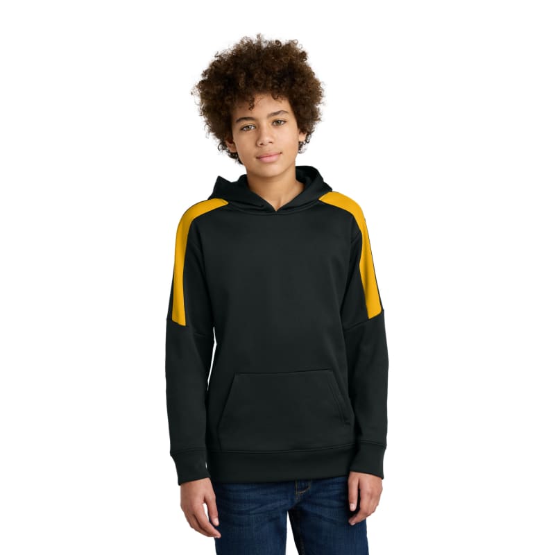Sport-Tek Youth Sport-Wick Fleece United Pullover Hoodie 3