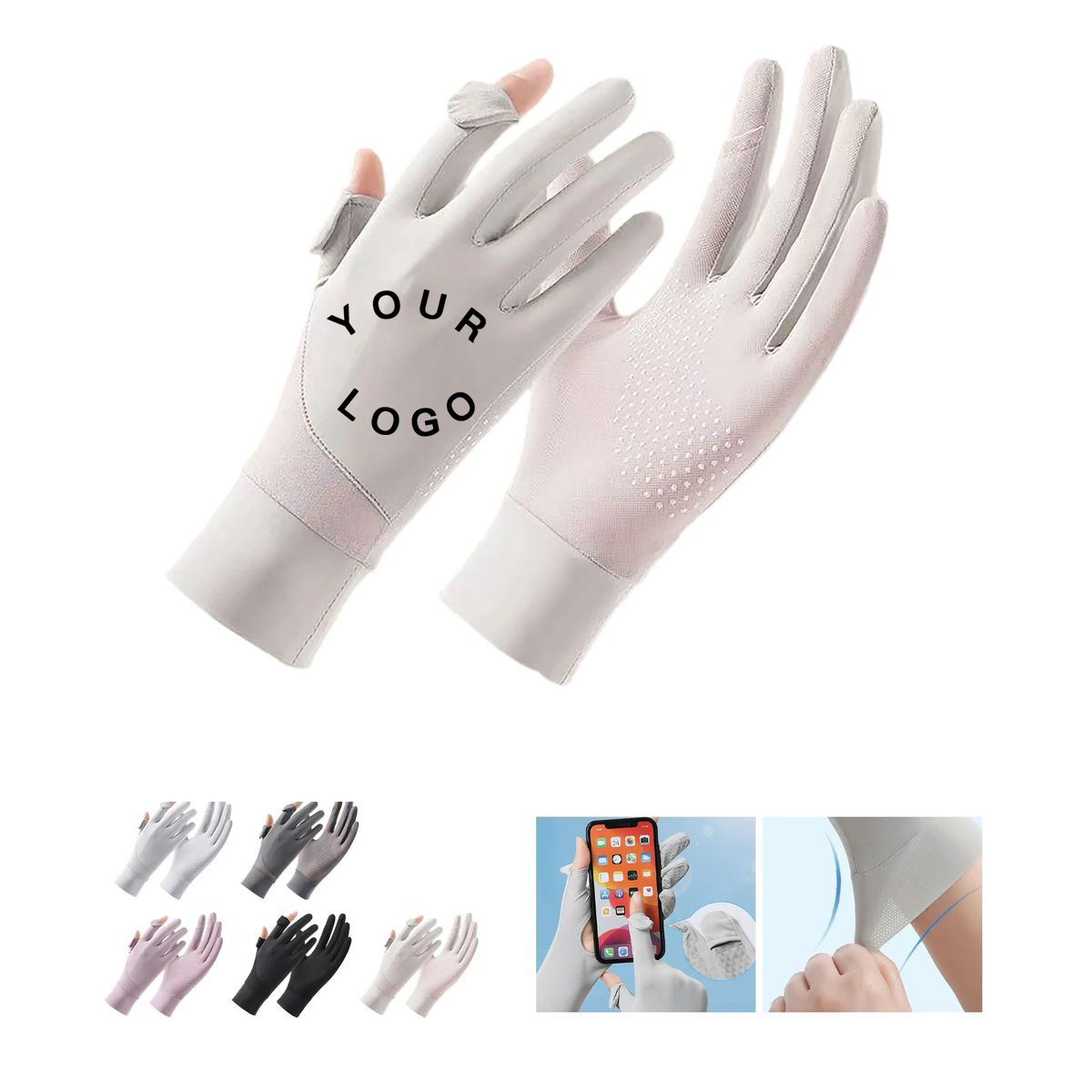 Ice Silk Gloves for Outdoor Work 1