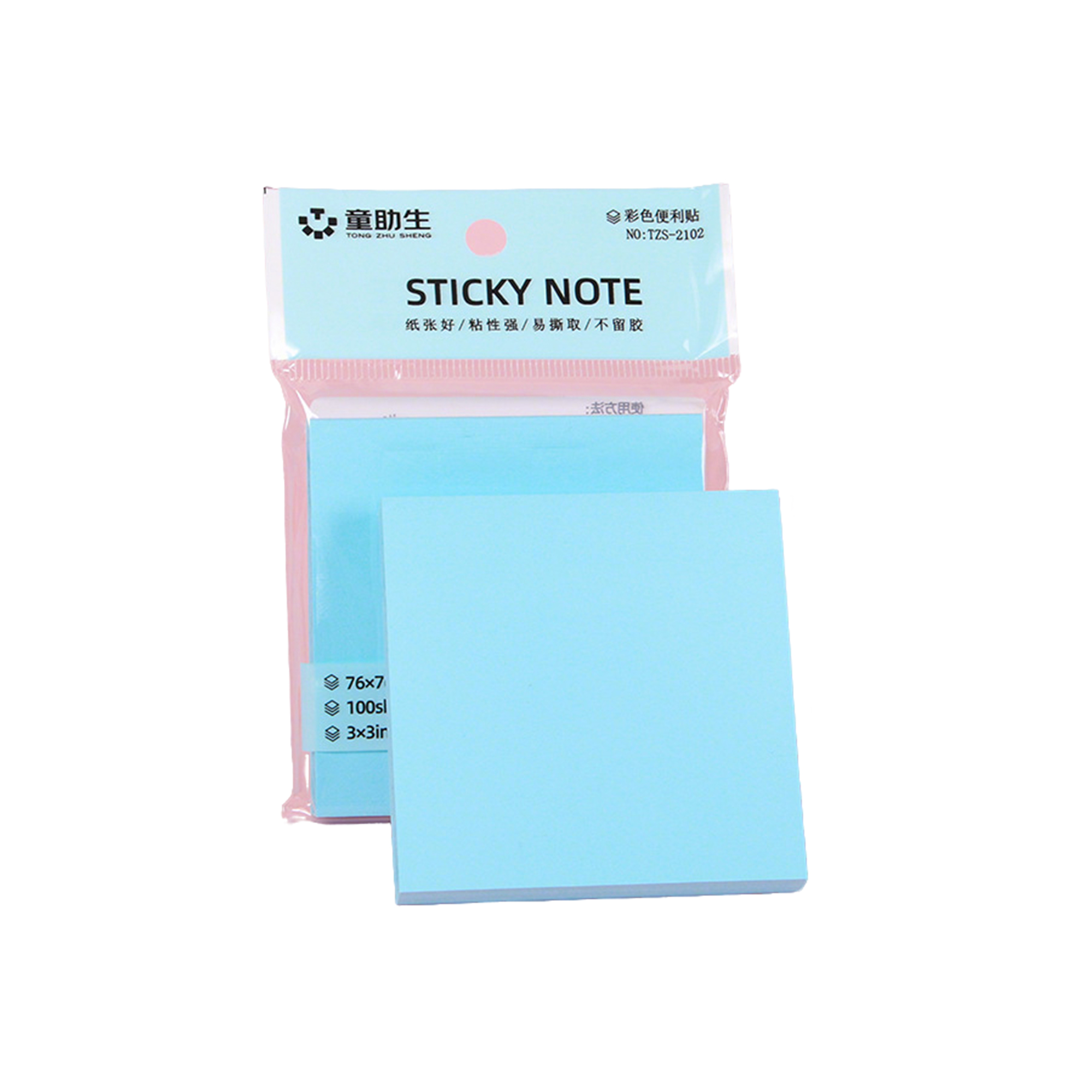 Pop Up Adhesive Note Pad 3" x 3" 100 Sheet 4