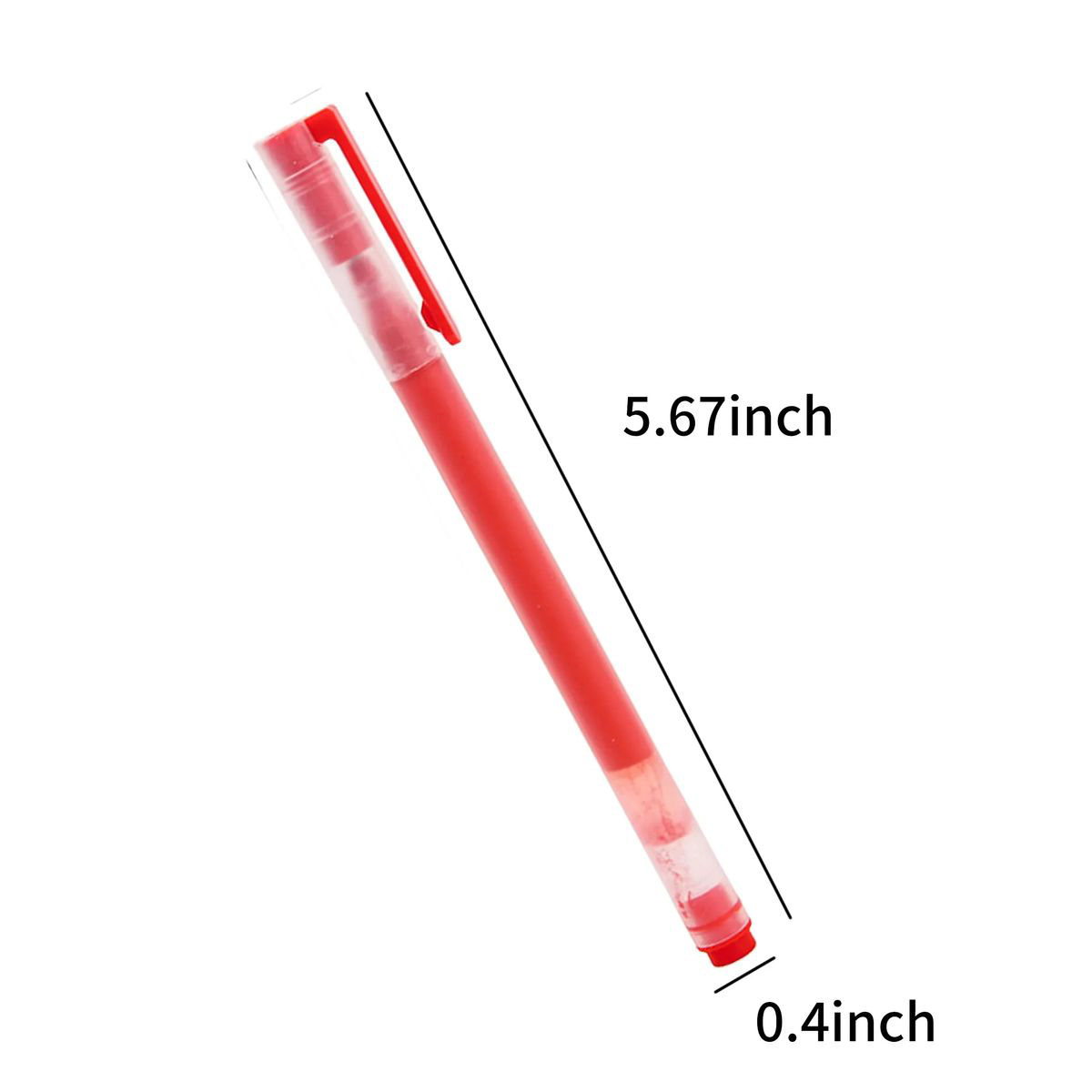 Lightweight Transparent Ink Pen for Daily Tasks 2