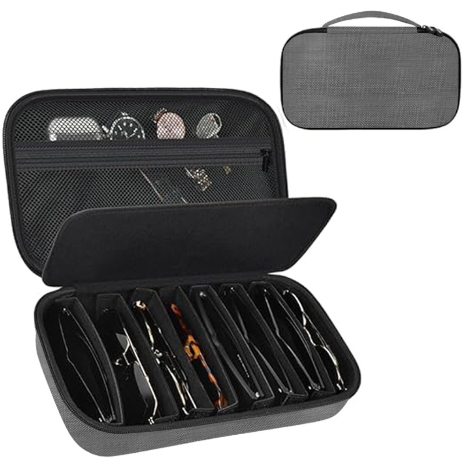 Shockproof EVA Sunglasse Organizer Case 3