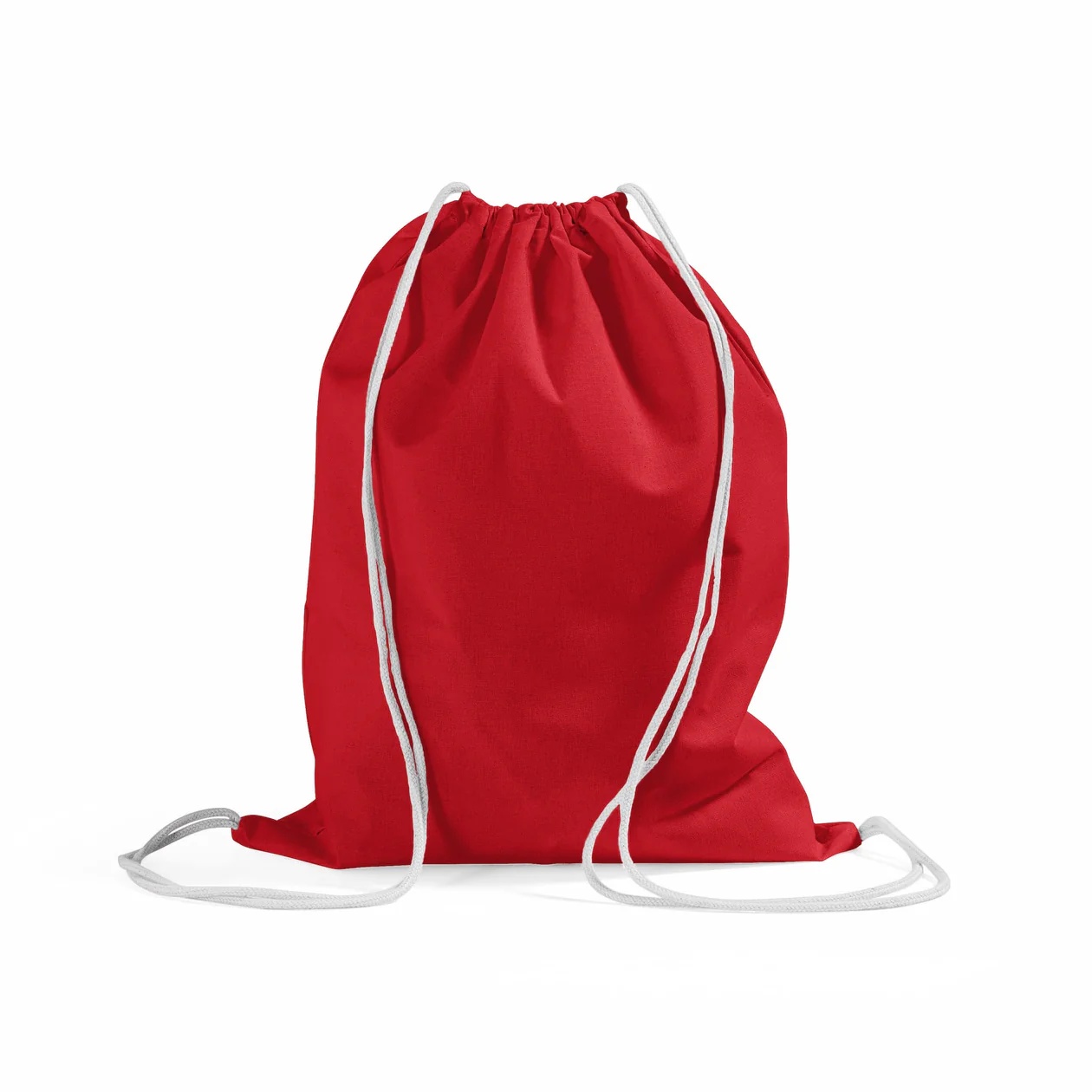 Colored Cotton Sports Pack, custom drawstring bag with logo imprint 29