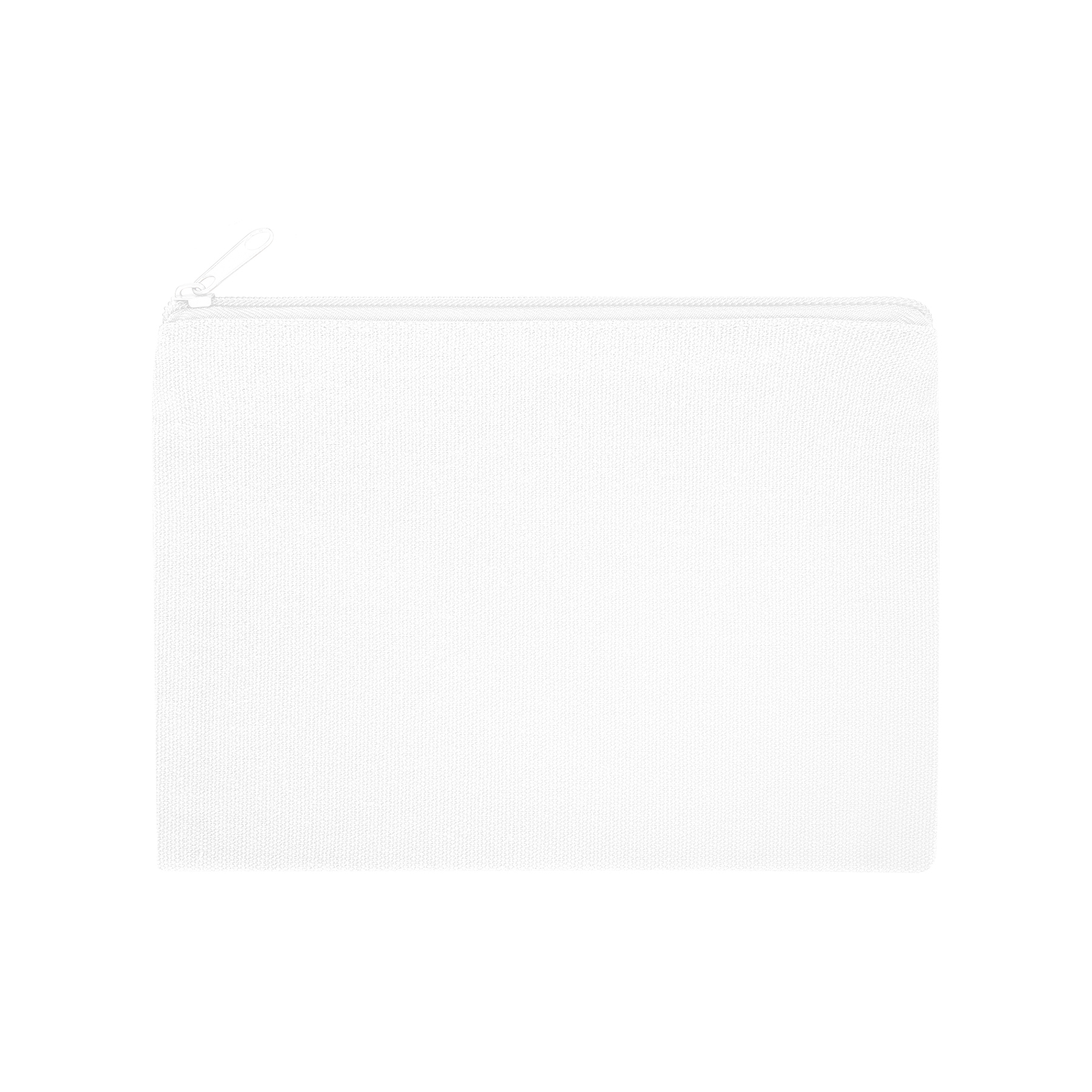 9" X 6" Cotton Canvas Zippered Pouch For Cosmetics, Toiletries & Tech Accessories 14