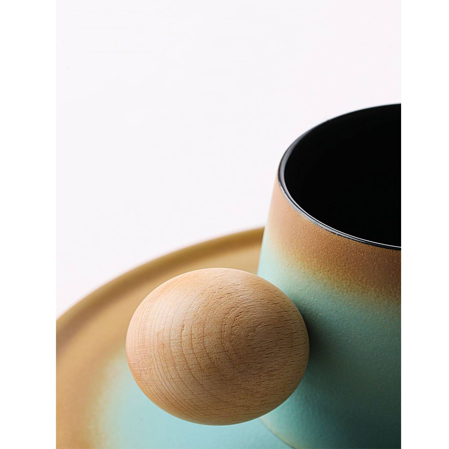 French gradient Style Porcelain Teacup Set in Gift Box 2