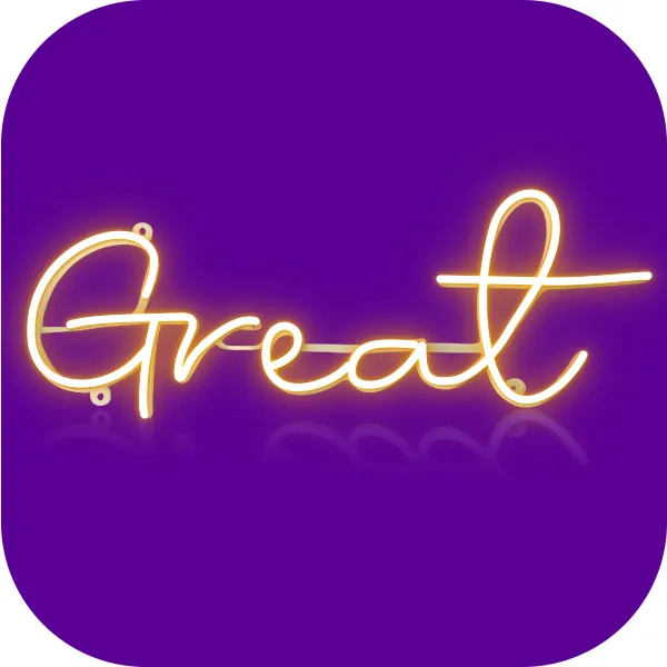 Custom Hollow-out Backboard Neon Signs 4