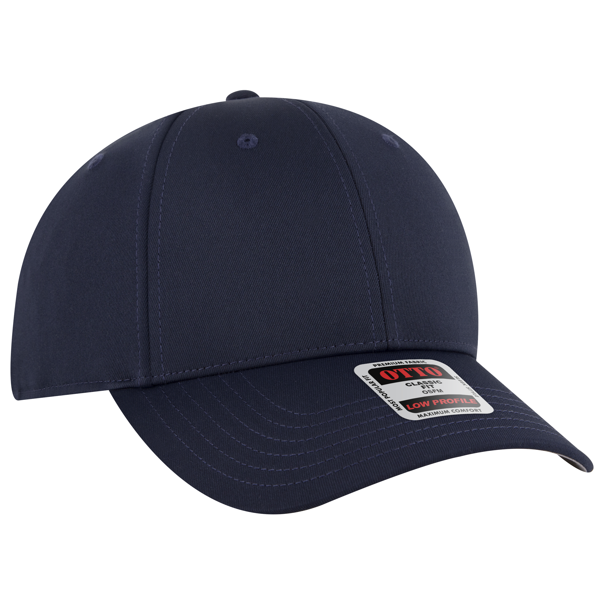 OTTO CAP® 6 Panel Low Profile Baseball Cap 11