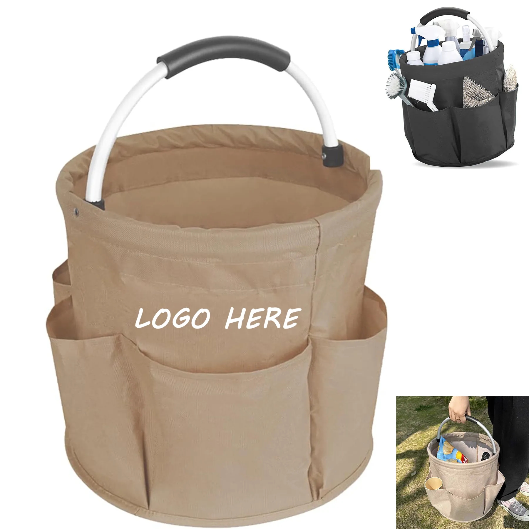 Versatile Collapsible Basket with Handles 6
