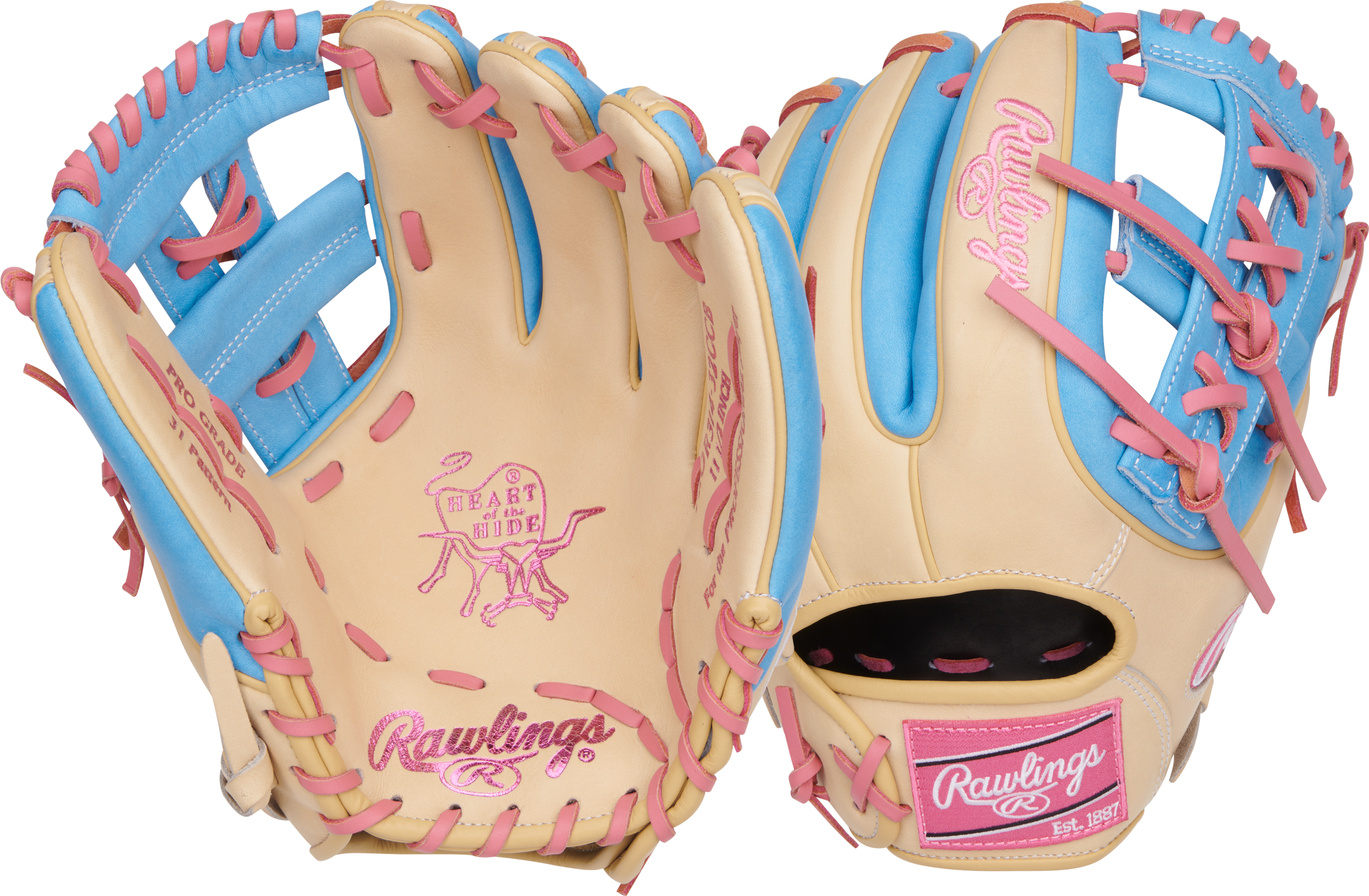 Rawlings Heart of the Hide 11.5 in Baseball Glove, Infield 1