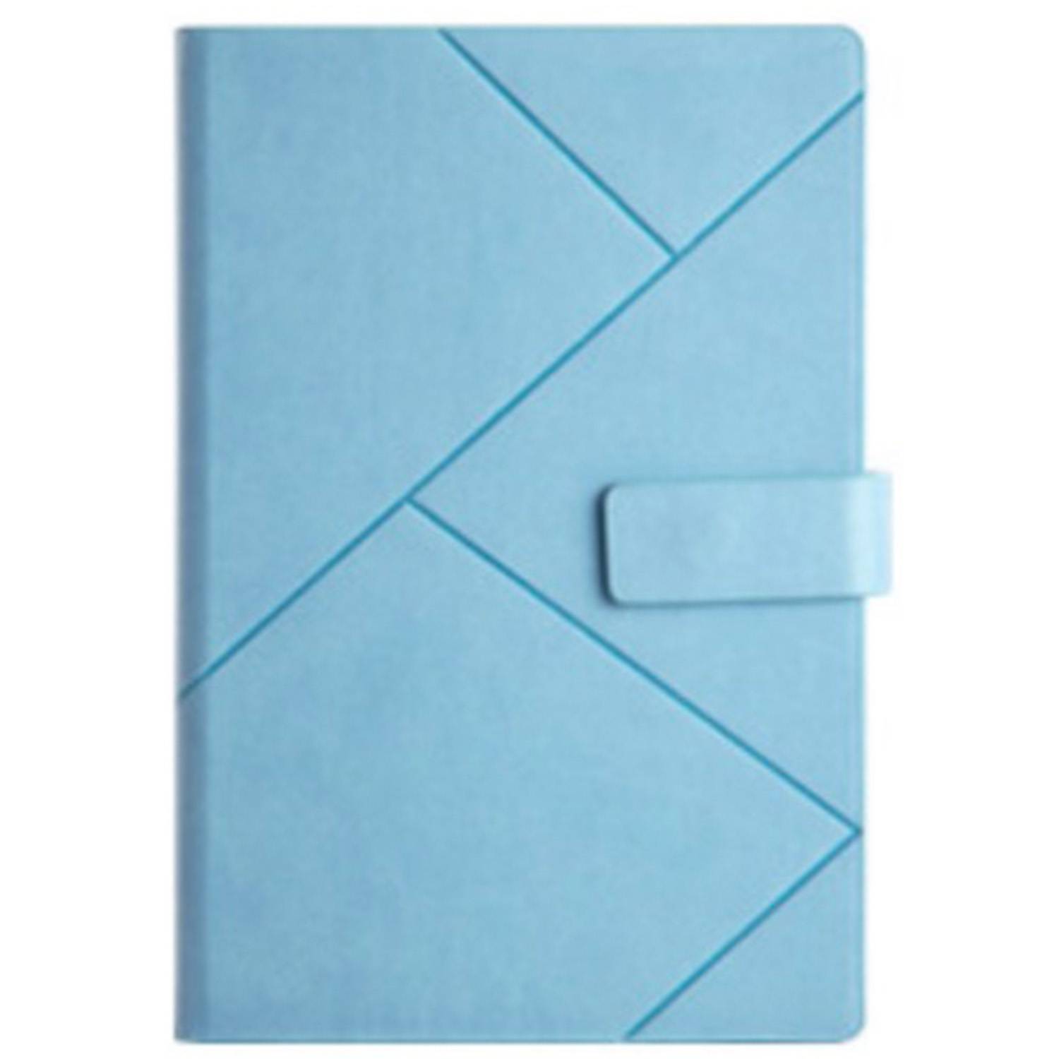 PU Magnetic Buckle Notebook W/ Pen Holder 9