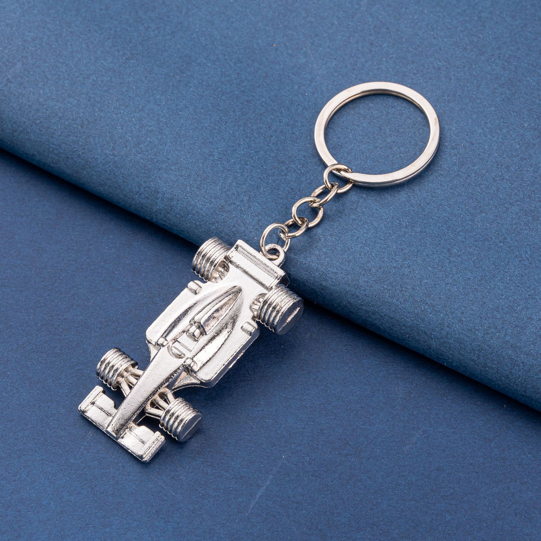 Simulation F1 Racing Car Model Keychain Gift 2
