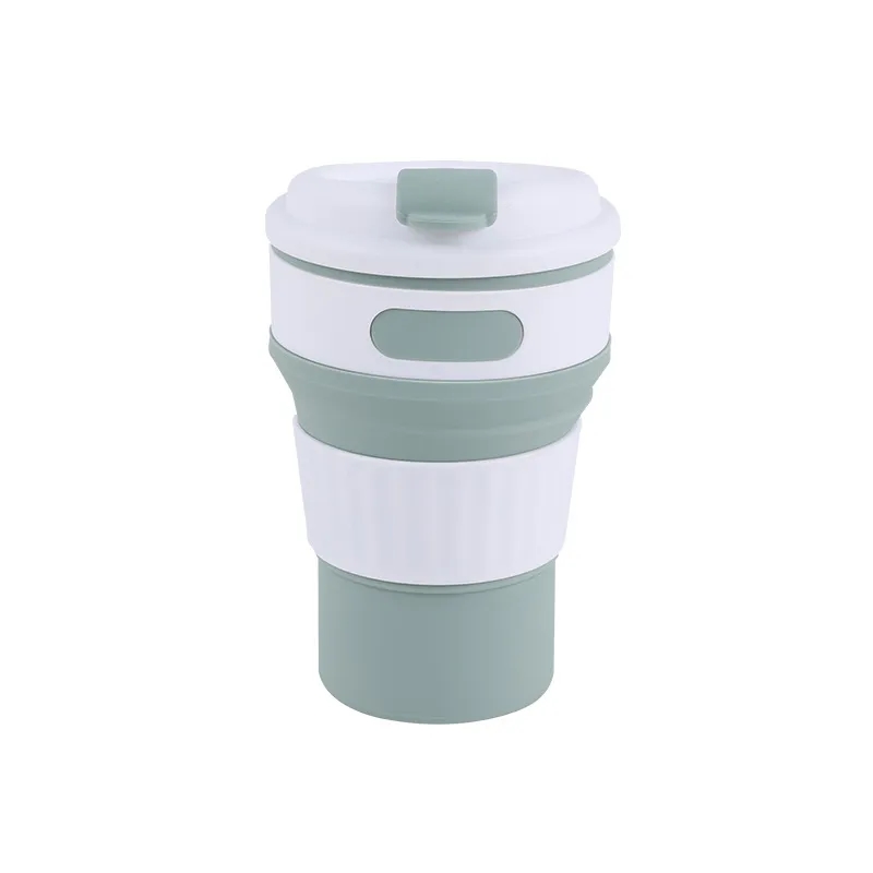 Custom LOGO Silicone Folding Cup 3