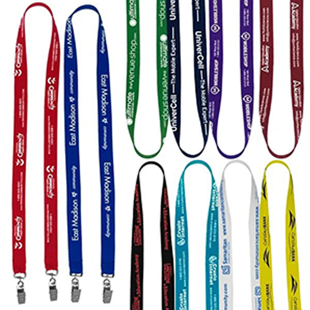 3/4" Double Ended Dye-Sublimation Lanyard 36" Length 4