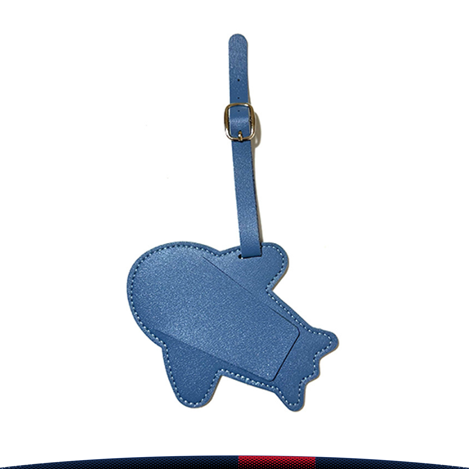 Jibblet Airplane-Shaped PU Leather Luggage Tag 11