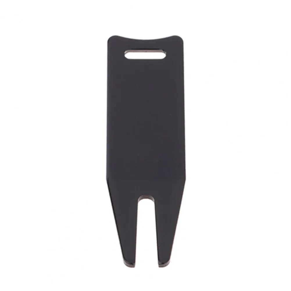 Aluminum Bent Golf Divot Repair Tool 10