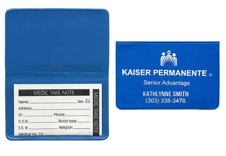 Fold Over Case with insert card of your choice 20