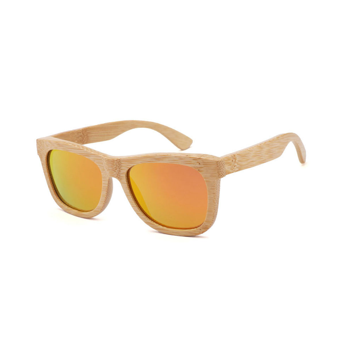 One-Piece Bamboo Sunglasses 5