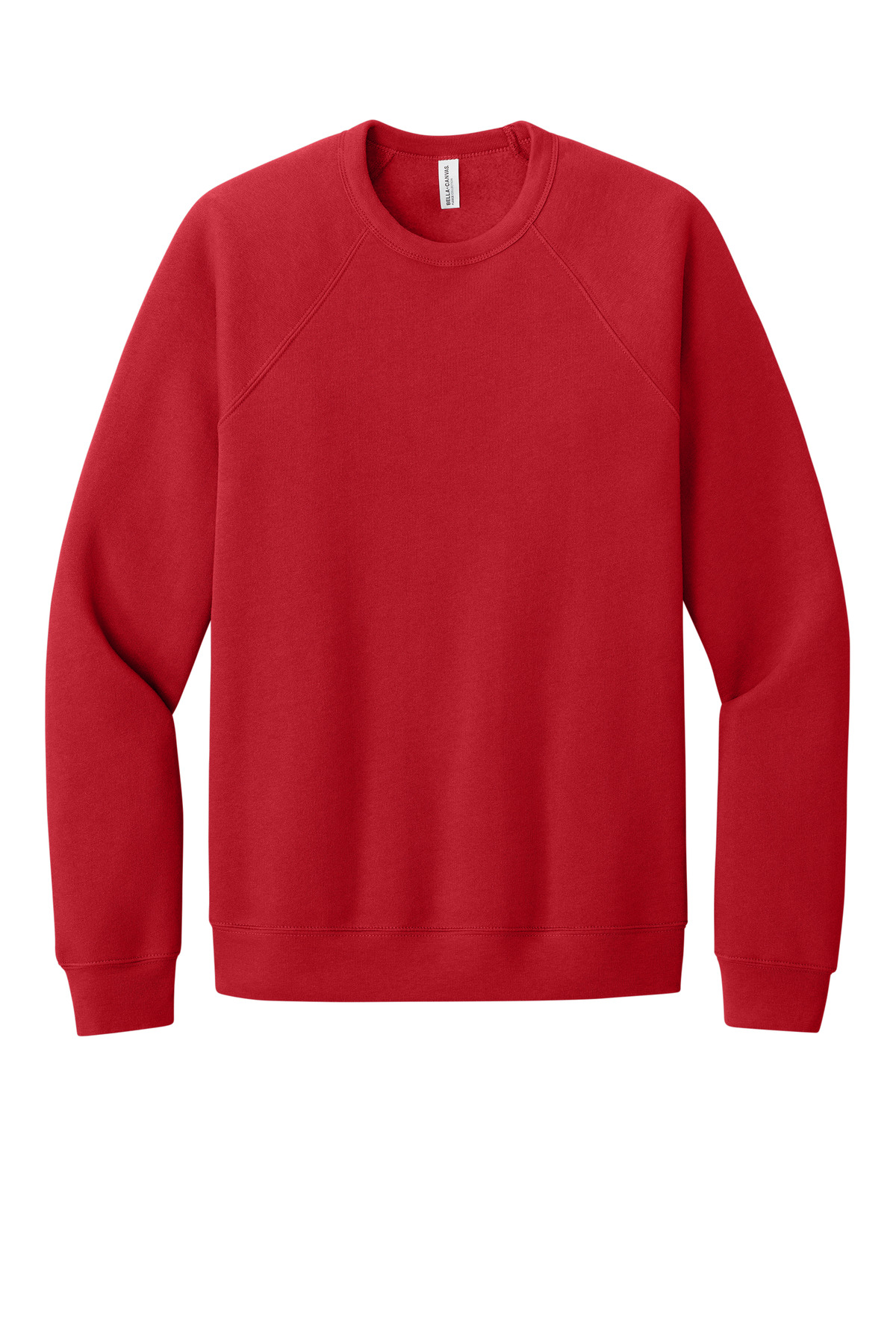 BELLA+CANVAS Unisex Sponge Fleece Raglan Sweatshirt. BC3901 132