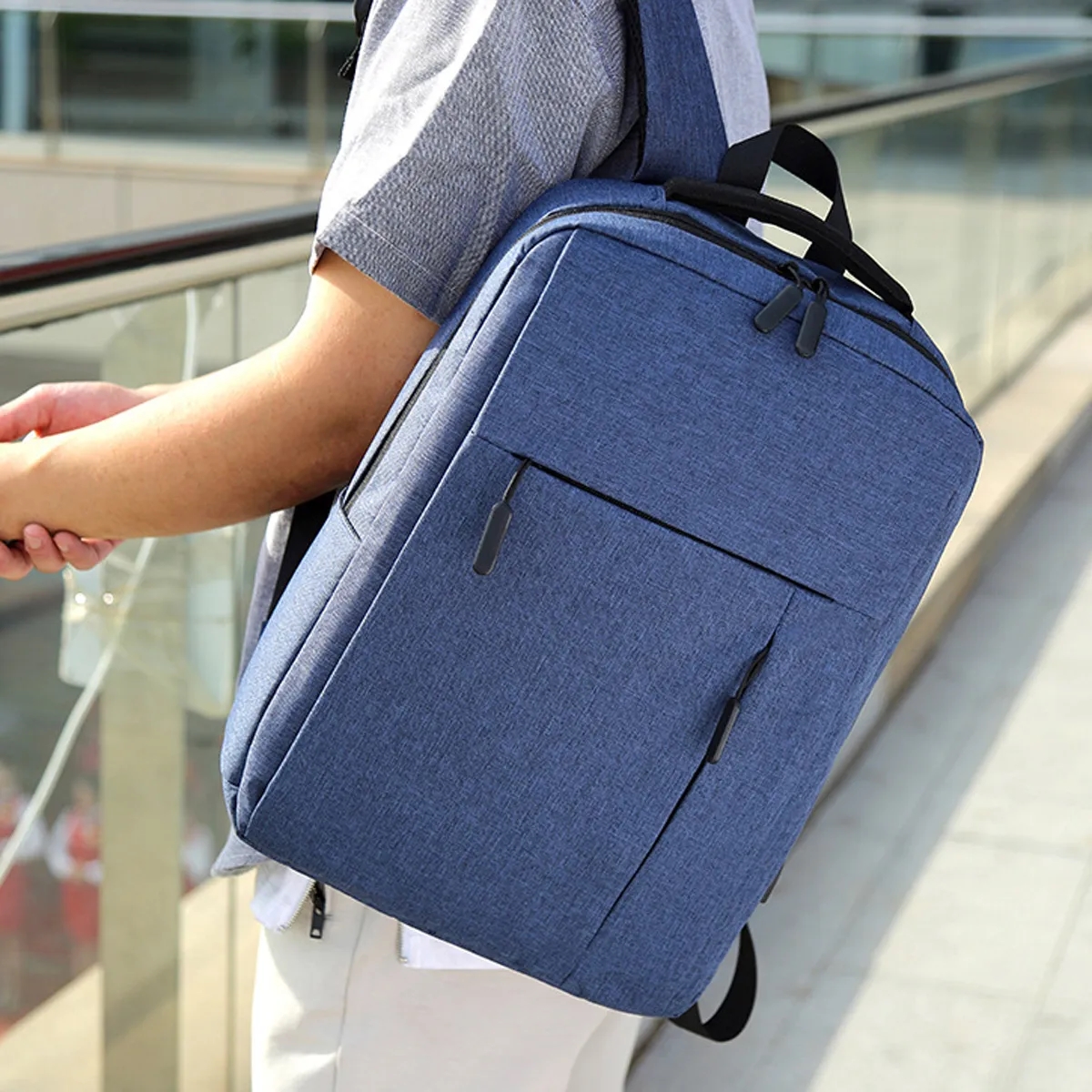 15.6 Laptop Backpack With USB Charging Port 3