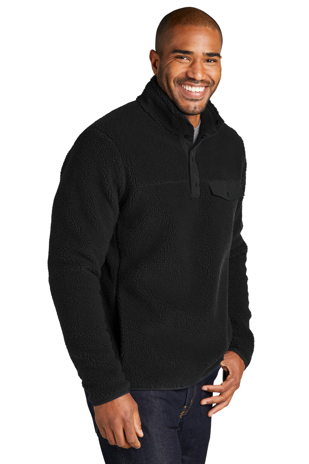 Camp Fleece Snap Pullover