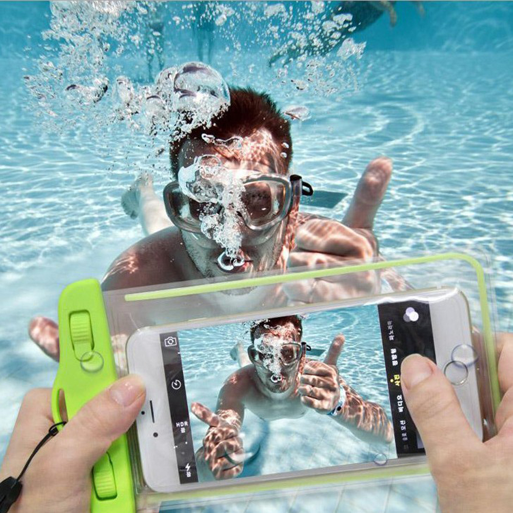 PVC Touch Screen Waterproof Bbag For Mobile Phones 2