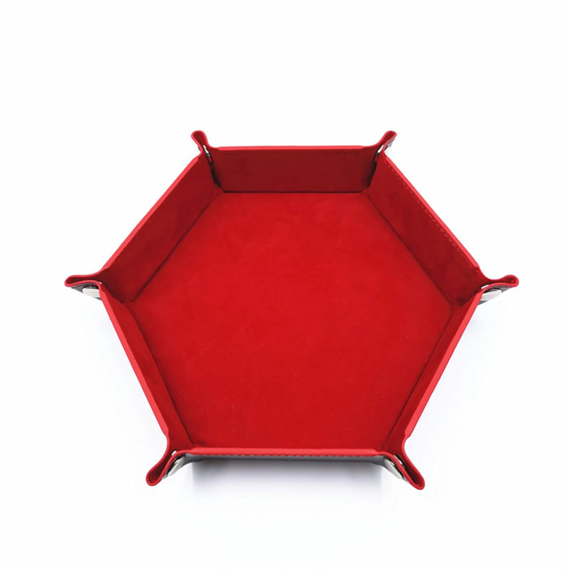 PU Foldable Leather Dice Trays 2