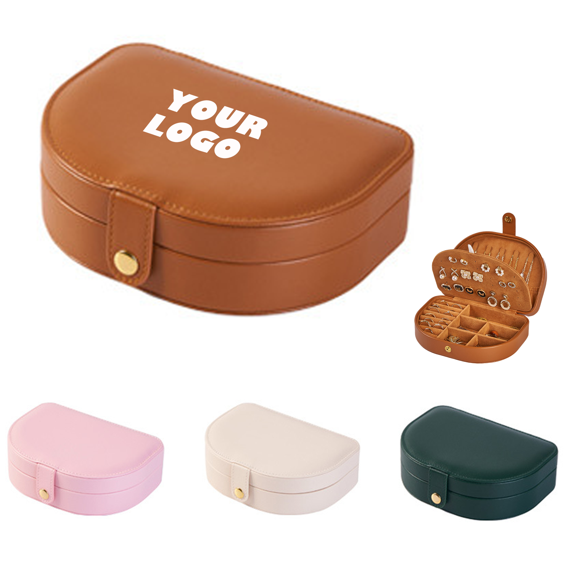 Leather Jewelry Storage Box 2