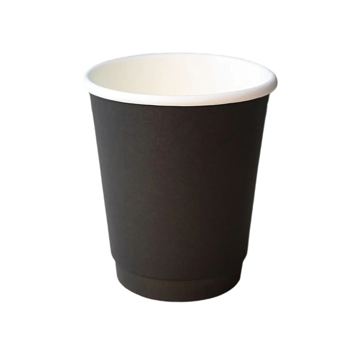 12oz Paper Coffee Cup with Rolled Rim and Custom Logo Imprint 5