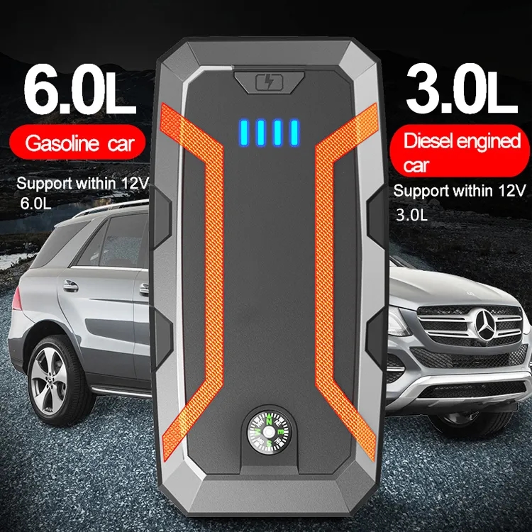 Hot Selling Multi-Function Car Emergency Booster Battery 6