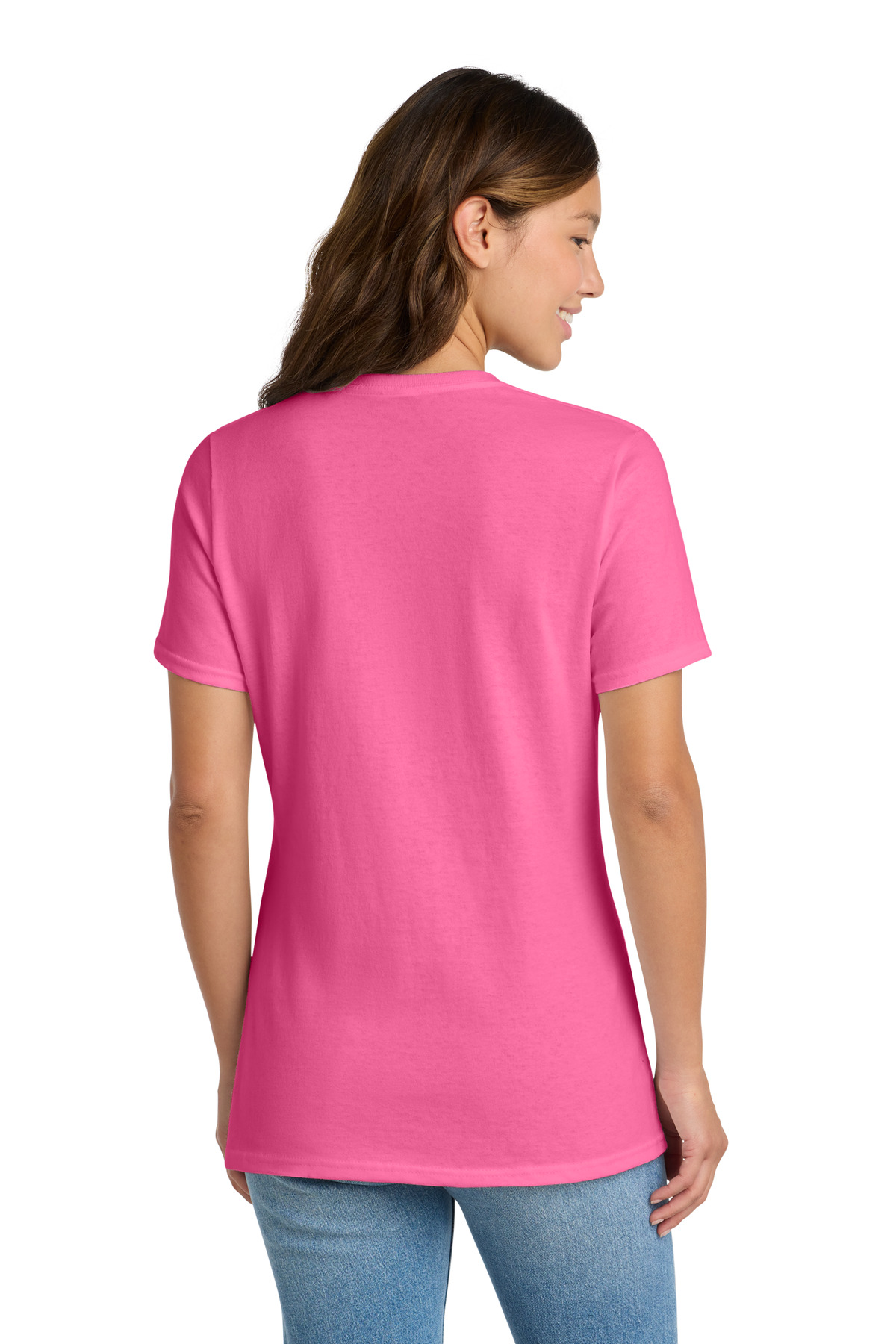Port & Co Women's Core Cotton Tee. LPC54 7