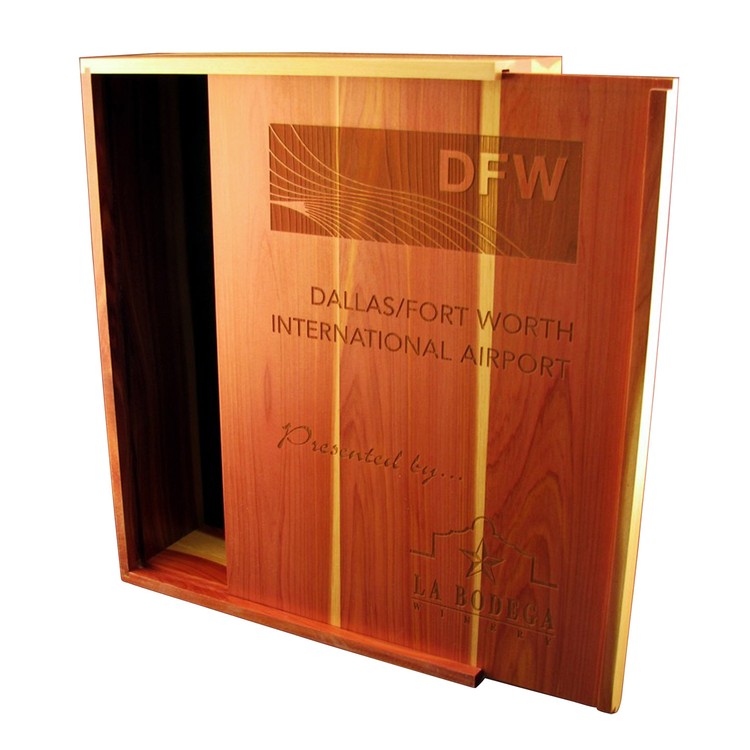 3 Bottle Wine Box, 11.25 x 14.625 x 4" 13