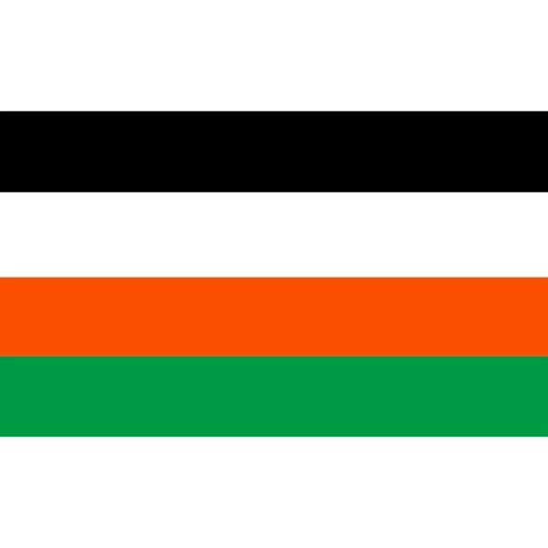 Gender Non-Binary Motorcycle Flag 1