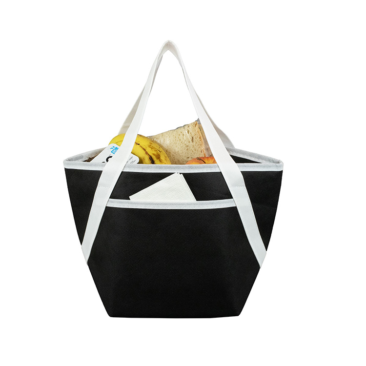 "THE HORIZON" Zipper Cooler Tote 6-Pack Size 2