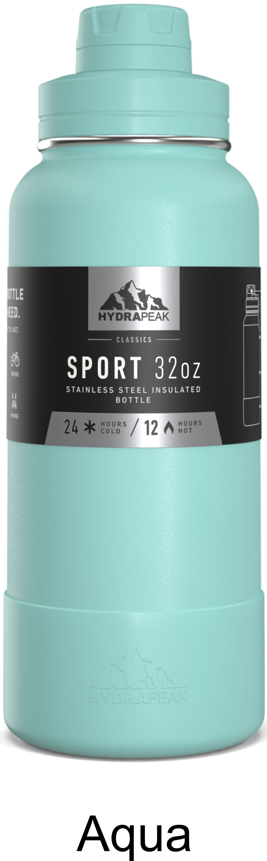 32 oz Hydrapeak Sport Water Bottle LIFETIME WARRANTY! 27