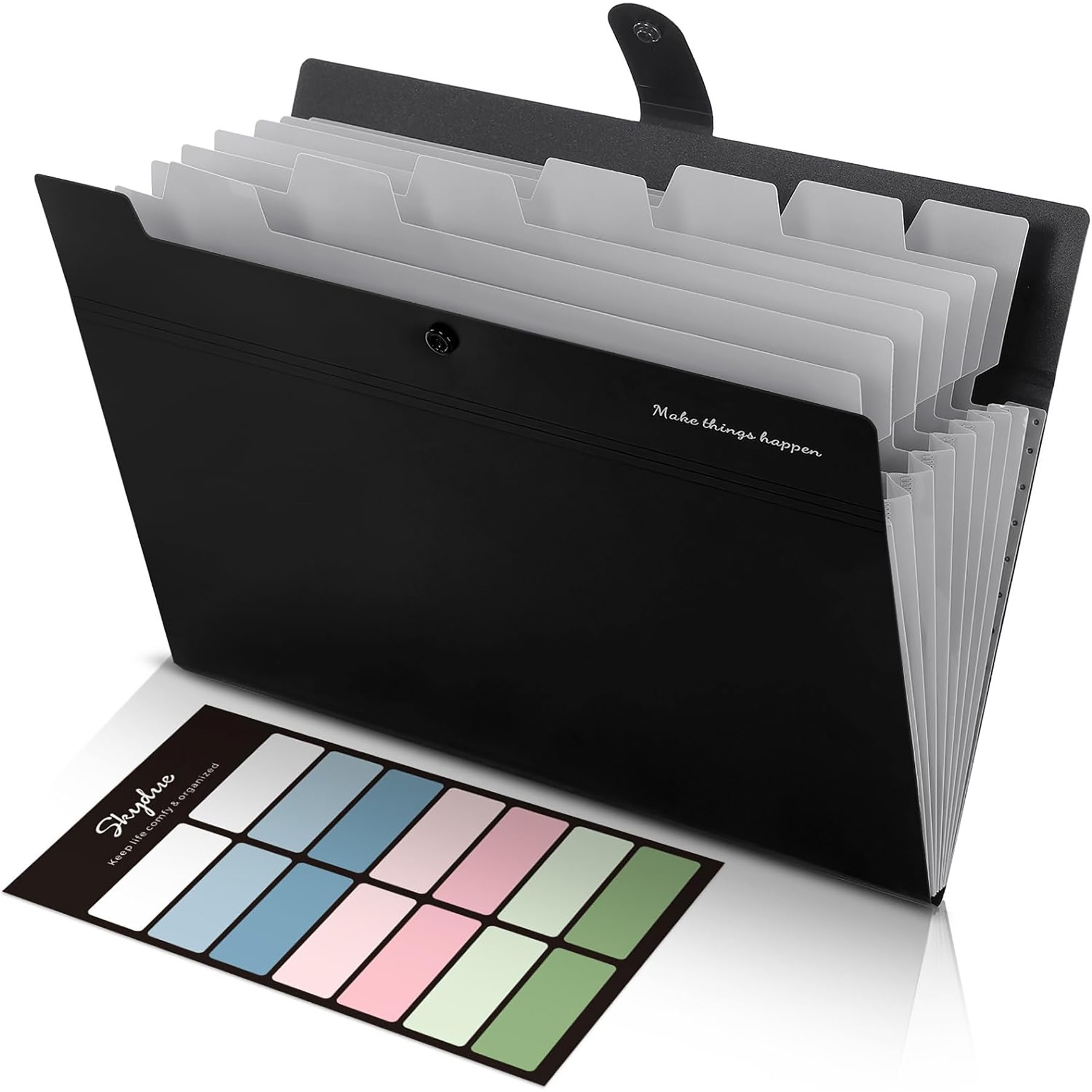 8 Pocket Expandable File Storage Bag 6