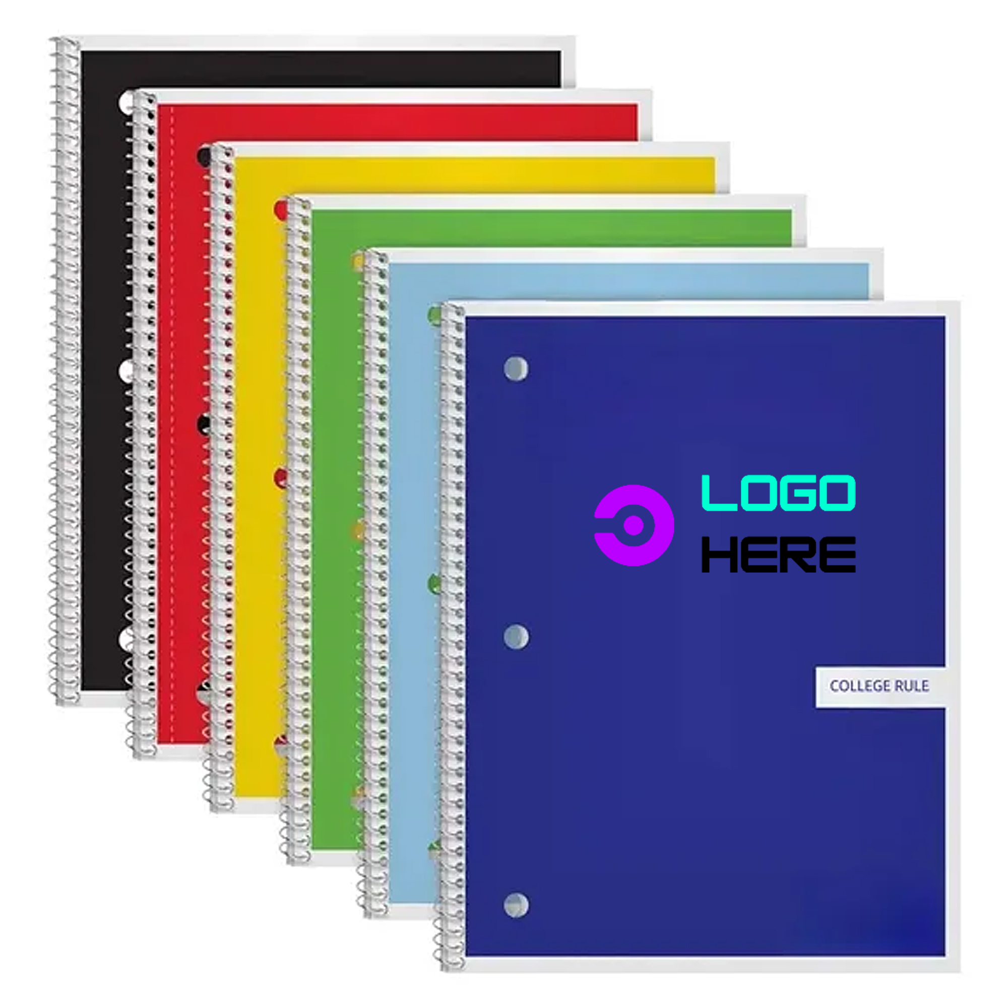 College Ruled Spiral Bound Notebook 1