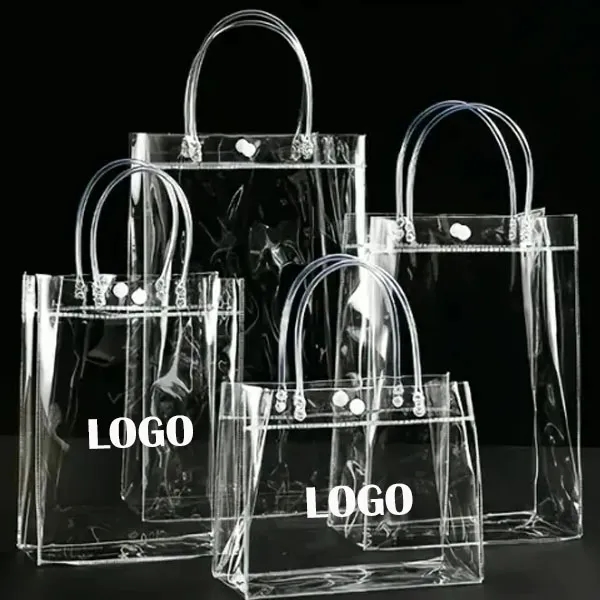 Transparent Soft PVC Gift Tote with Hand Loop 3