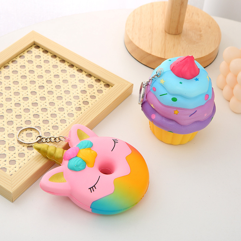 2 in 1 Ice Cream Keychain and Stress Reliever 6