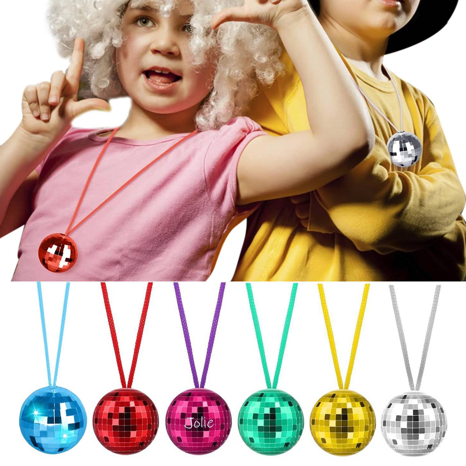 Disco Ball Necklaces 9