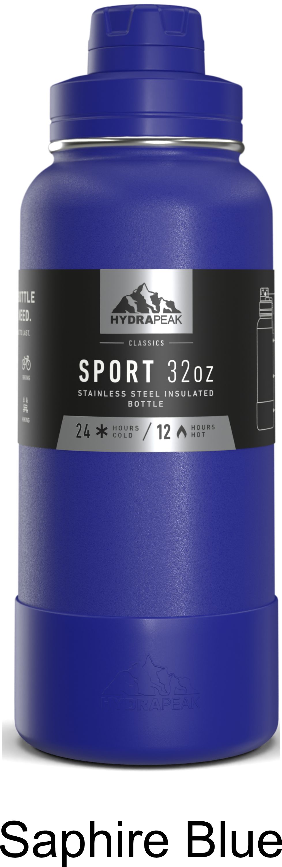 32 oz Hydrapeak Sport Water Bottle LIFETIME WARRANTY! 24