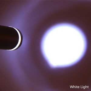 3 In 1 LED Flashlight Stainless Steel Compact With Wristband 9