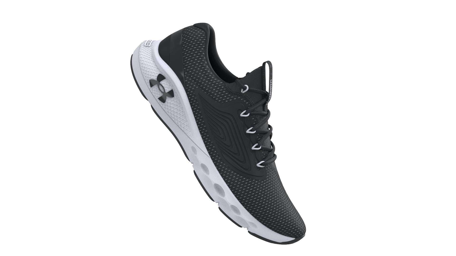 Men's UA Charged Vantage 2 Wide (2E) Running Shoes, custom athletic wear with logo imprint 2