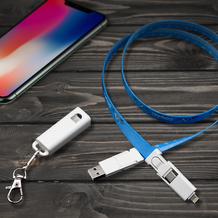 6 in 1 Lanyard Charging Cable 12