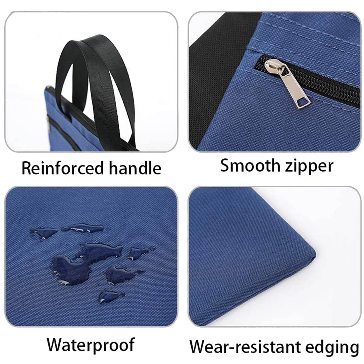 Oxford Cloth File Bag Zipper Bag 5