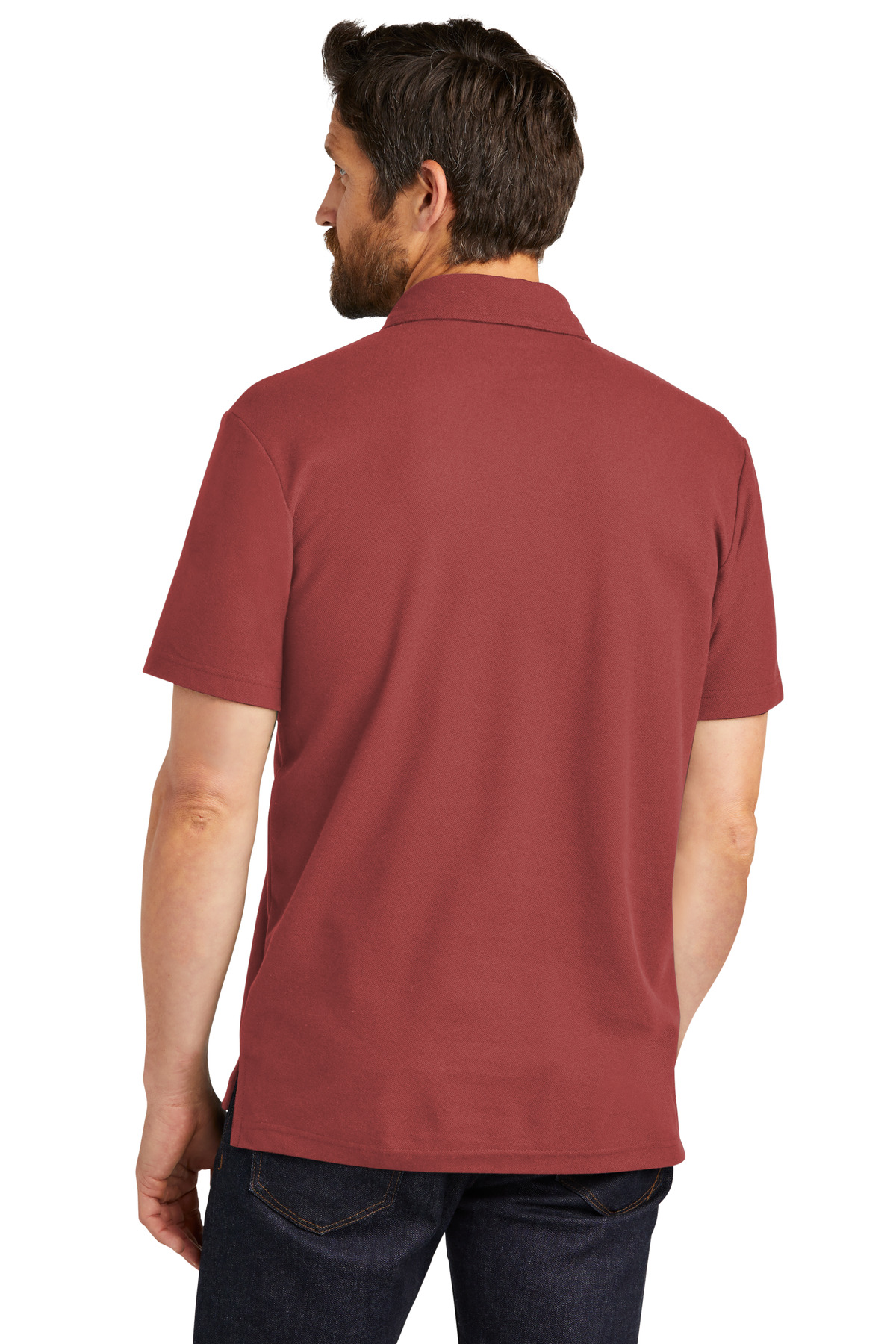 Port Authority C-FREE Cotton Blend Pique Pocket Polo K868 29
