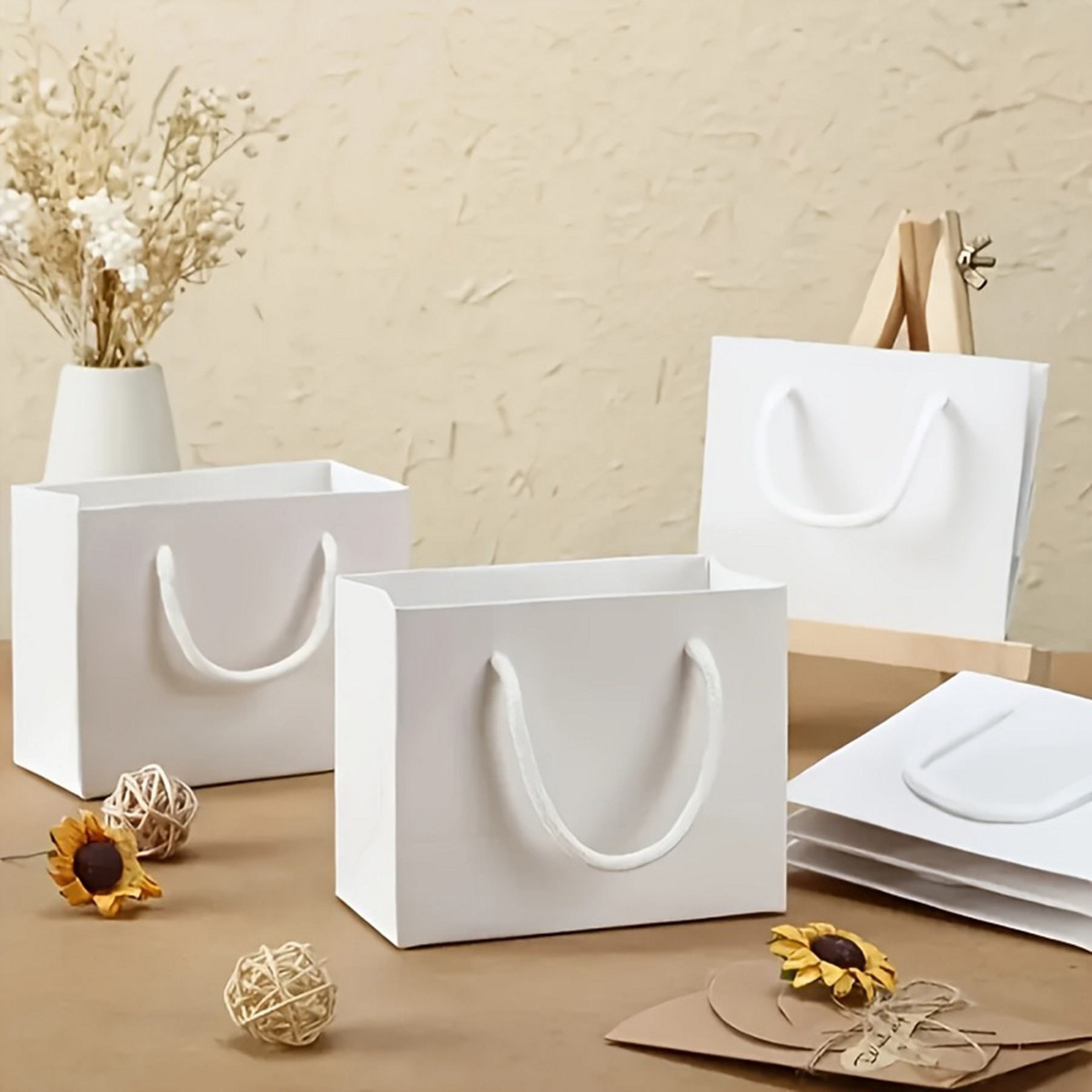 White Gift Paper Bag 2