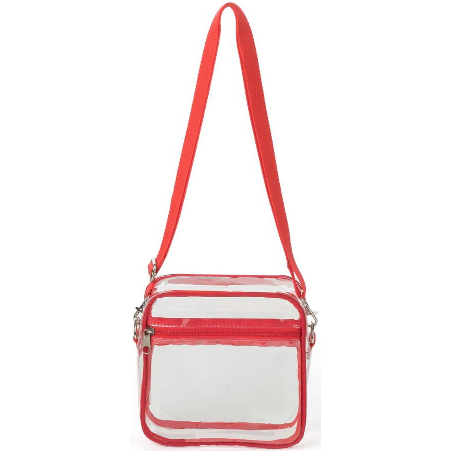 Stadium Approved Handbag Clear PVC Transparent Crossbody Bag 6